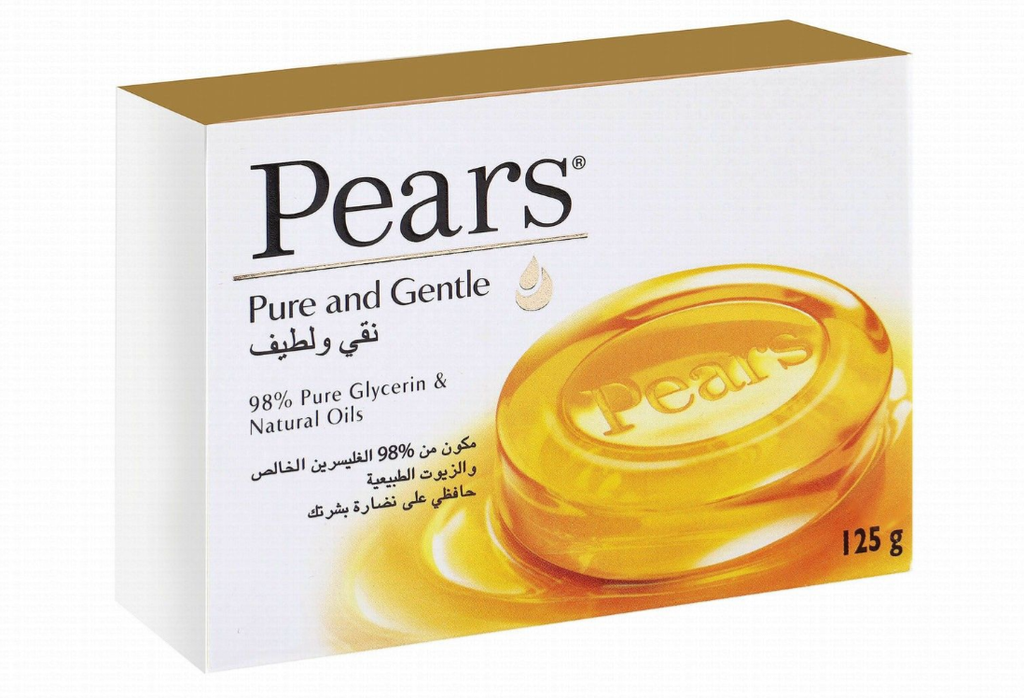 PEARS SOAP  NATURAL OILS YOLLOW 125 MG