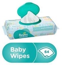 PAMPERS BABY WIPES COMPLETE CLEAN 64 WIPES