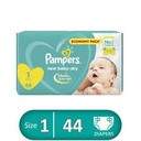 PAMPERS new born 1(2_5) 44 PCS