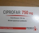 CIPROFAR 750 MG 10 TAB 17346