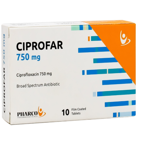 CIPROFAR 750 MG 10 TAB 17346