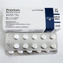 PROVIRON 25 MG 20 TAB IMPO