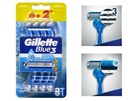 GILLETTE BLUE 6  COOOL 3 BLADES + 2 FREE 342