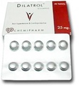DILATROL 25 MG 30 TAB 93582