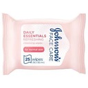 J&J REFRESHING NORMAL SKIN 25 WIPES