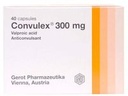 CONVULEX 300 MG 40 CAP NEW