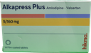 ALKAPRESS  PLUS 5/160 mg 14 tab NEW