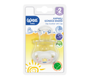 WEE DAY SOOTHER WITH CAP 2 6-18AY 782