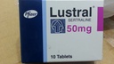 LUSTRAL 50 MG 10 TAB