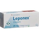 LEPONEX 25 MG 50 TAB