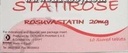 STATIROSE 20 MG 10 TAB new