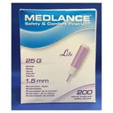MEDLANCE SAFETY&COMFORT FRIST 1.5M 200 PCS