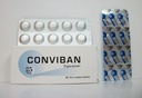 CONVIBAN 25 MG 30 TAB