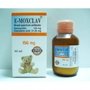 E-MOXCLAV 156 MG SUSP NEW
