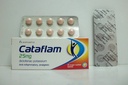 CATAFLAM 25 MG 20 TAB NEW
