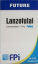 LANZOFUTAL 15 MG 10 CAP