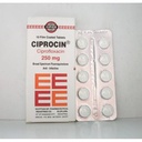CIPROCIN 250 MG 10 TAB NEW