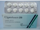 CIPROFLOXACIN 250 MG 10 TAB