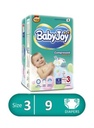 BABY JOY PANTES 3-4 (6-12 KG) 9 PCS