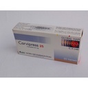 CARVIPRESS 25 MG 20 TAB