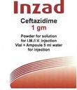 INZAD 1 GM 5 ML 1 VIAL NEW