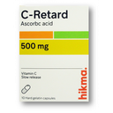 C-RETARD 500 MG 10 CAP NEW 87152