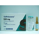 CEFTRIAXONE 0.25 GM IM 1.VIAL