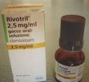 RIVOTRIL 2.5 MG 10 ML DROPS