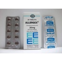 ALLERGEX 20 MG 20 TAB