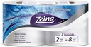 ZEINA SOFT TOILET TISSUE 2 ROLLS