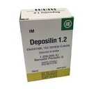 DEPOSILIN 1.2 MG VIAL IMOR new