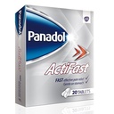 PANADOL ACTIFAST 20 TAB IMP