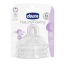 CHICCO NATURAL FEELING FAST 2PC 6M+ 08254