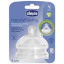 CHICCO NATURAL FEELING ADJUSTABLE 2PC 4M+ 08247