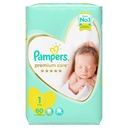PAMPERS PREMIUM CARE 1( 2-5 KG) 60 PC