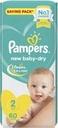 PAMPERS MINI 2 (3-6 )KG 60 PEC