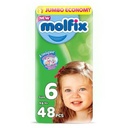 MOLFIX EXTRA LARGE 6 (16+ KG) 48 PCS