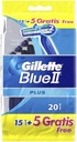 GILLETE BLUE 2 PLUS 15+5