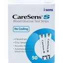 CARESENS S  BLOOD GLUCOSE TEST 50 STRIPS