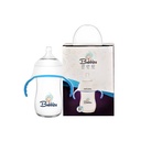 BUBBLES NATURAL BOTTEL BLUE  280 ML