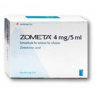 ZOMETA 4 MG 1.VIAL NEW