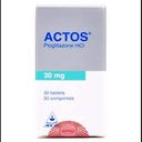 ACTOS 30 MG 30 TAB NEW