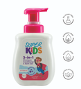 SUPER KIDS 3-IN-1 SHAMPOO STRAWEBERRY 500 ML