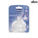 CHICCO NATURAL FEELING 2PC 6M+ 08261