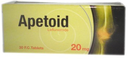 APETOID 20 MG 30 TAB