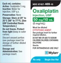 OXALIPLATINE MYLAN 50 MG