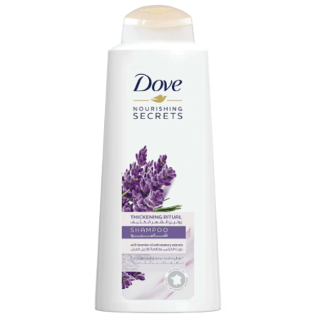 DOVE SHAMPOO LAVENDER THICKENING RITUAL 600 ML