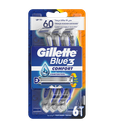 GILLETTE BLUE 3 COMFORT 6 PEC