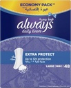 ALWAYS PANTY FRESH&PROTECT LARGE 48 PCS 947