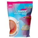 ISO SWEET SUGAR 200 PACKETS EACH SACHET 2 TSP